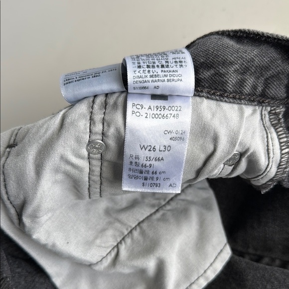 Levi’s 501 90s Jeans Faded Black Mid Rise Loose - Picture 15 of 16